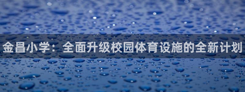 尊龙人生就是博送38：金昌小学：全面升级校园体育设施的全新计